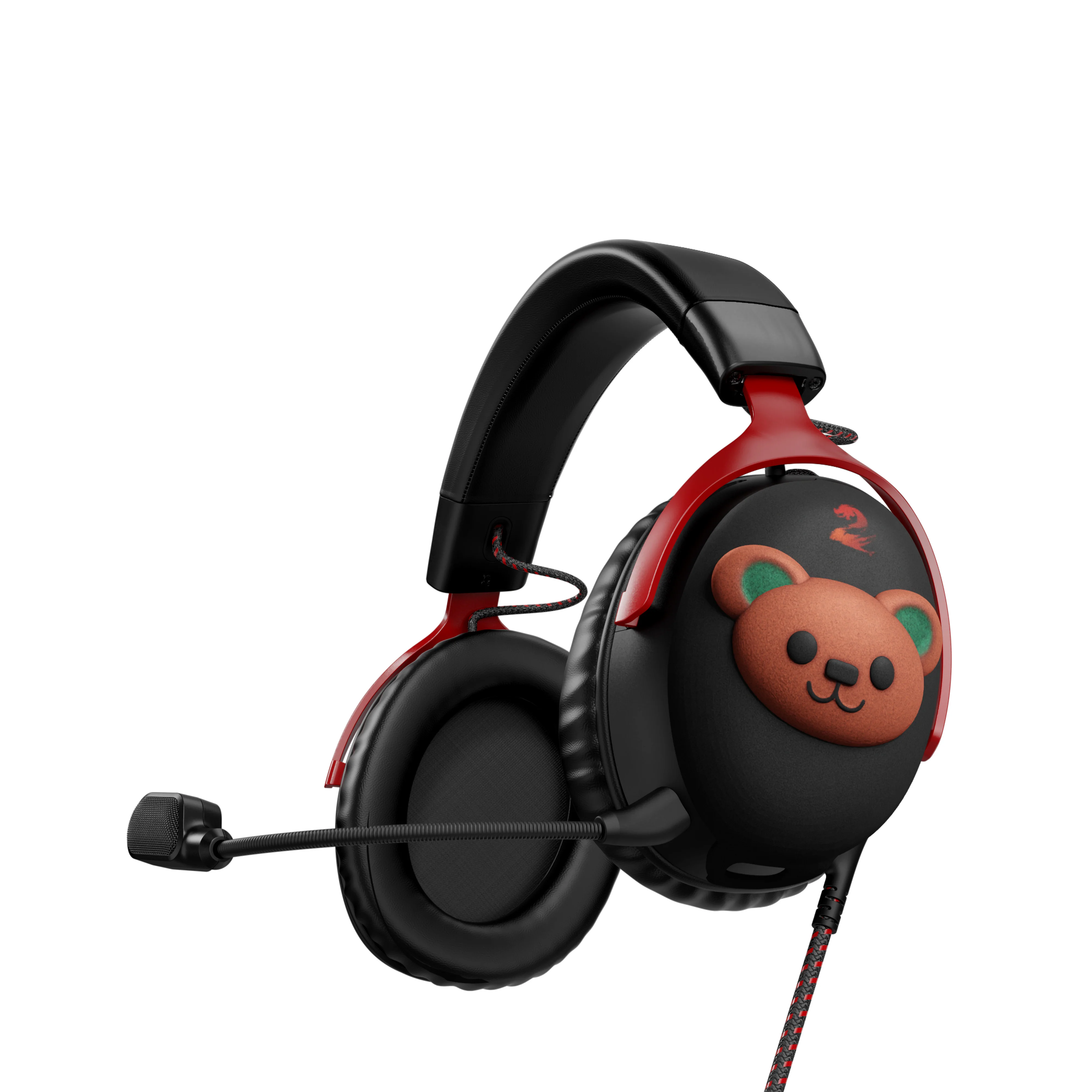 HyperX 3D x Guild Wars 2 - Plush Bear Headset Plates